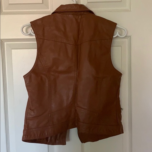 Faux Leather Vest - Picture 2 of 2